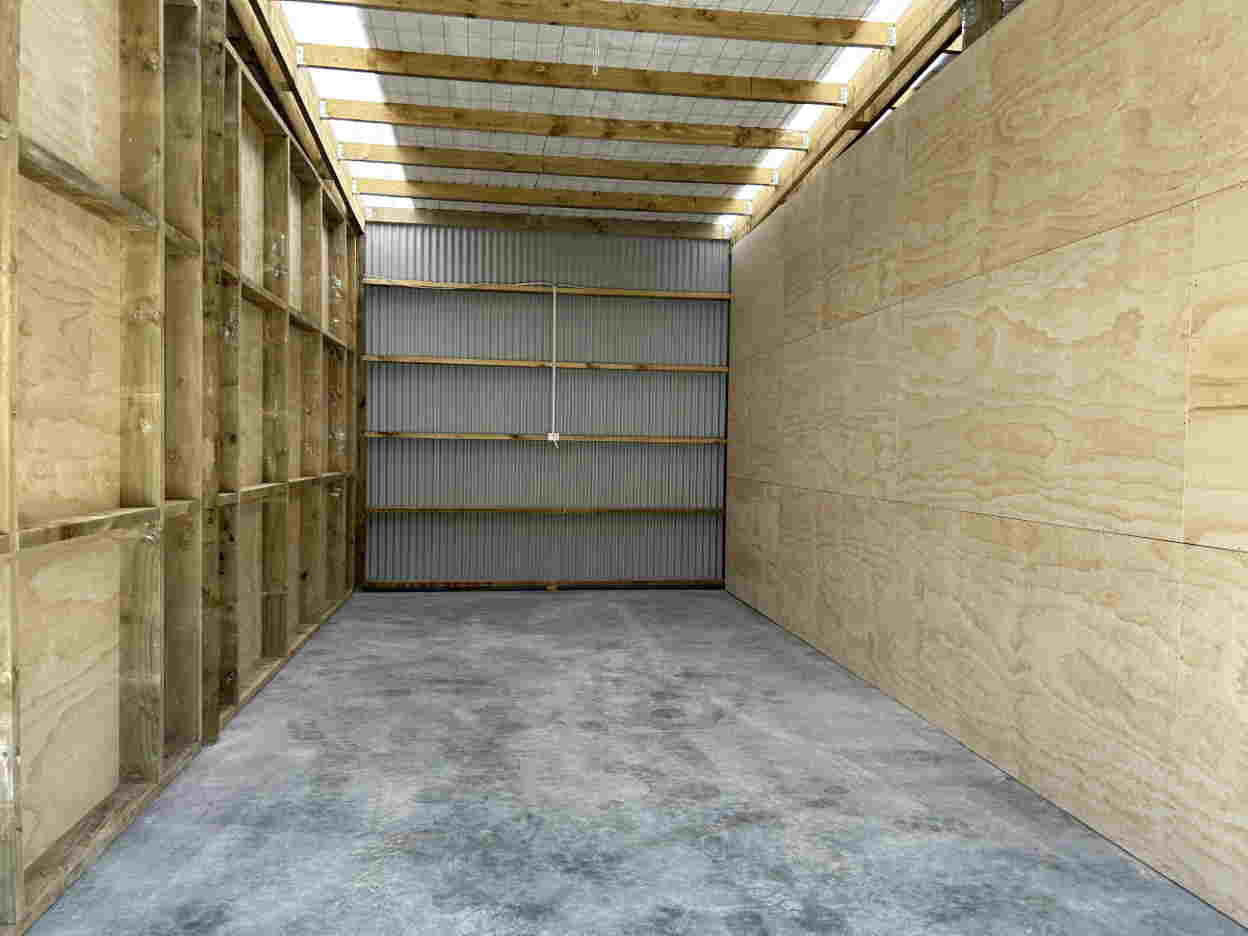 Inside a Shed